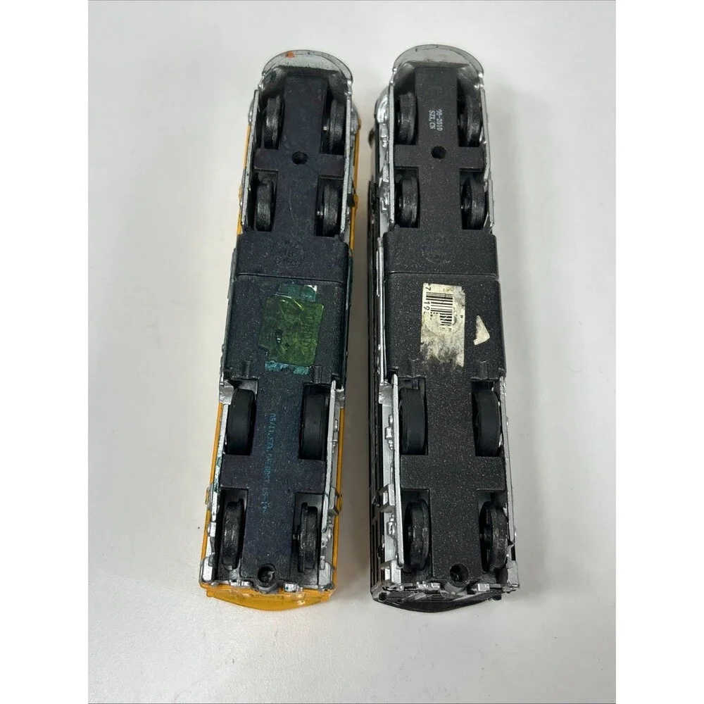 Diecast Pacific Express 1730 & New York Central Train Pullback Model 7